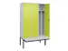 locker voor scheiding van kleding,HxBxD 2120x1200x815mm,3vak