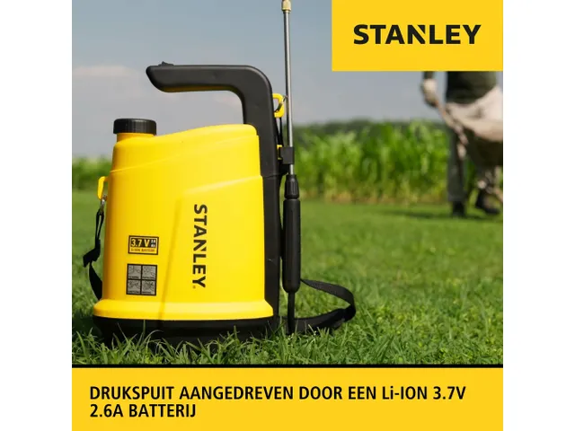 Stanley Druksproeier 5 Accu 5 Liter 3,7 V - 2,6 Ah