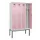 locker voor scheiding van kleding,HxBxD 2120x1200x500mm,4vak
