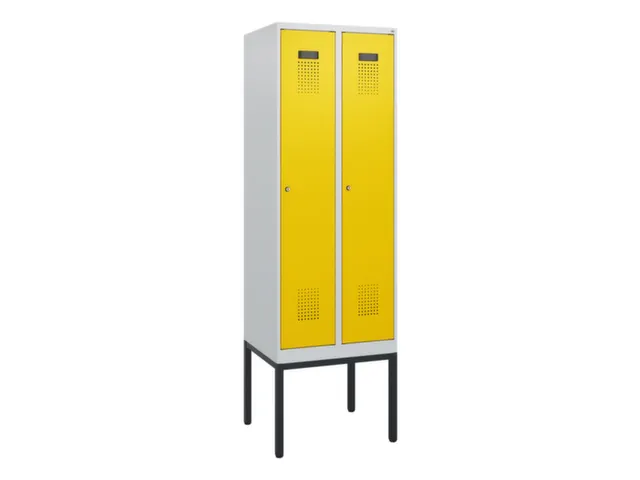 schoollocker,HxBxD 1950x600x500mm,2vak,vak B 300mm,cil.-slot