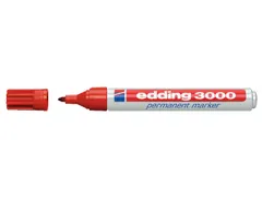 Viltstift edding 3000 rond rood 1.5-3mm