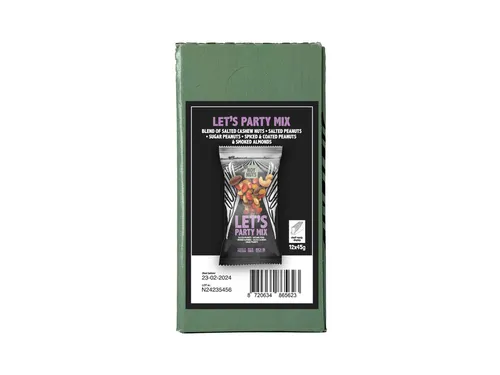 Noten NoyNuts let's party mix zak 45 gram