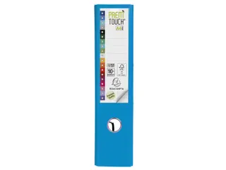 Ordner PP Prem'Touch A4maxi 80mm liblauw - 9