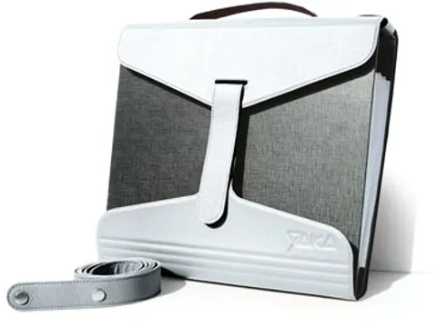 Mappendrager, Wit Leder