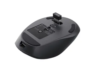 Muis Trust Zevo supersnel oplaadbaar draadloos zwart - 8