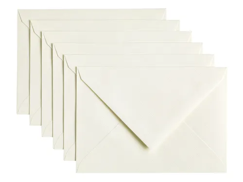 Envelop Papicolor C6 114x162mm anjerwit Gegomd
