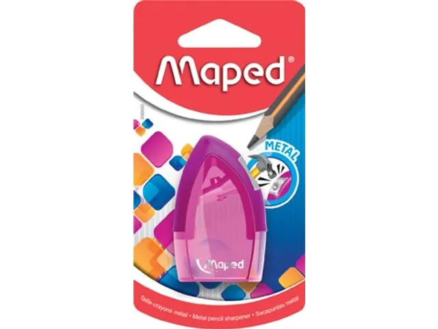 Potloodslijper Tonic Metal 1-gaats, op blister