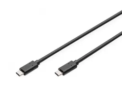 USB Type-C-aansluitkabel Type-C-CM/M 3m 5V/3A 15W 480MB 2.0 Zwart