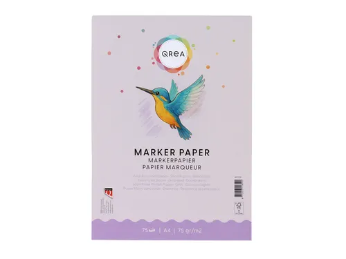 Markerblok Qrea A4 75gram 75vel