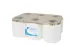 Handdoekrol 126015 Euro Impuls3000 CEL 2-Laags Wit 6 Rol