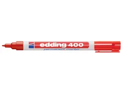 Viltstift edding 400 rond rood 1mm