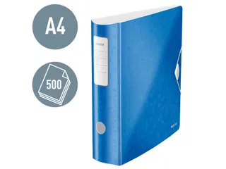 Ordner Leitz 1106 WOW 180° Active A4 80mm blauw - 7
