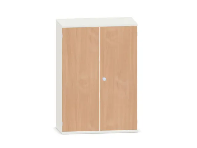 kantoorkast,HxBxD 1150x800x430mm,decor romp wit,decor front beuken