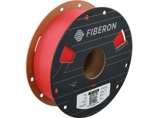 PET-GF15 1,75mm Rood 0,5kg Fiberon Filament - 1