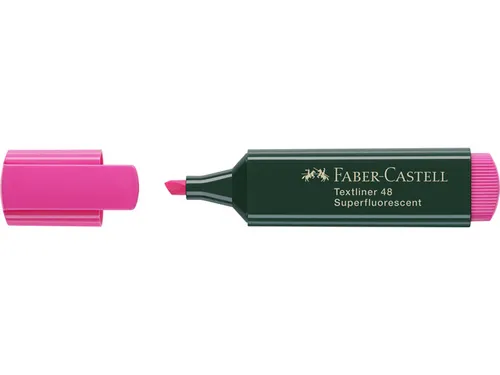 Markeerstift Faber-Castell 48 neon roze