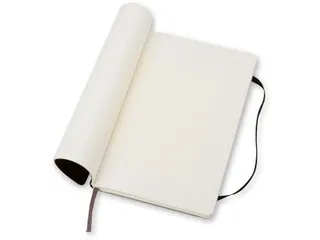 Notitieboek Moleskine large 130x210mm ruit 5x5mm soft cover zwart - 4