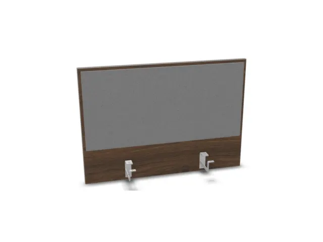 opzetpaneel bureau aanbouw achter NV bruin hickory BN8078-grijs 800mm
