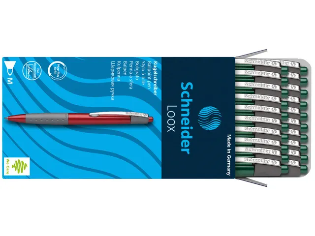 Balpen Schneider Loox softgrip groen