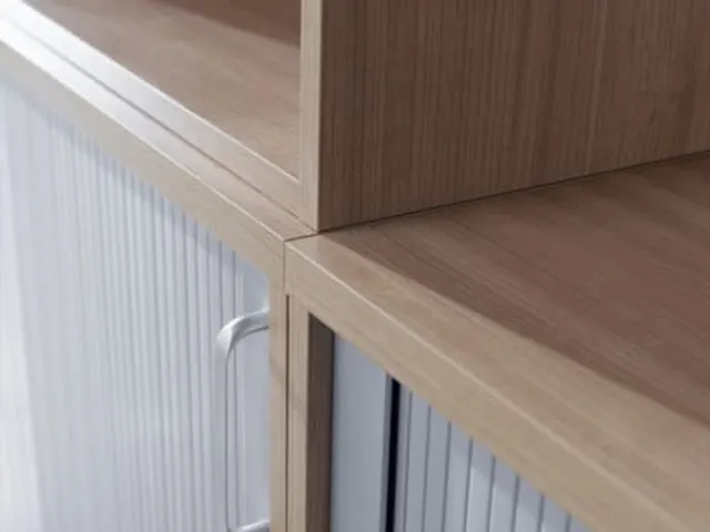 kantoorstelling,opbouwelement,HxBxD 740x800x445mm,MP-lichtgrijs