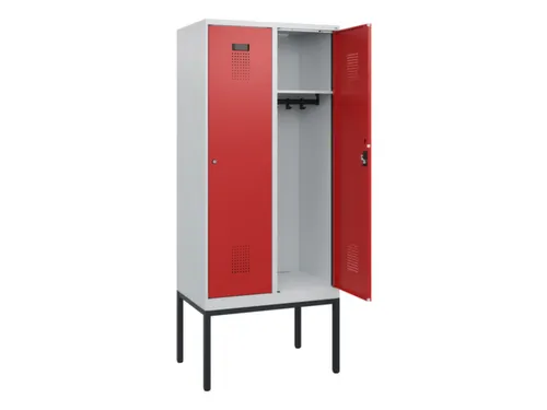 schoollocker,HxBxD 1950x800x500mm,2vak,vak B 400mm,cil.-slot