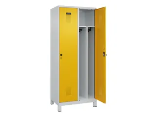 locker voor scheiding van kleding,HxBxD 1950x800x500mm,2vak - 1