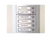 Labeltape Dymo 45803 LabelManager D1 polyester 19mm zwart op wit