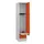 locker met bank,HxBxD 1950x400x815mm,1vak,vak B 400mm,cilinderslot