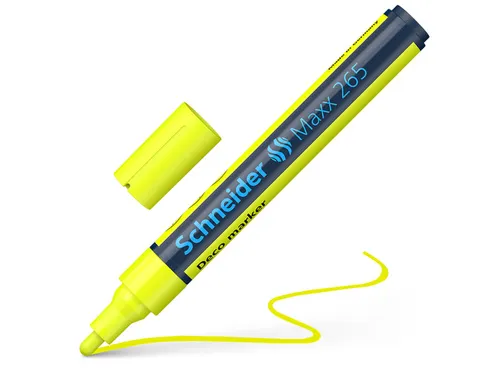 Krijtmarker Schneider Maxx 265 geel
