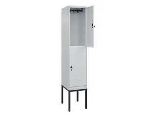 dubbeldekse locker,HxBxD 2120x400x500mm,1x2vak.,vak B 400mm - 2