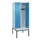 locker met bank,HxBxD 2120x800x815mm,2vak,vak B 400mm,cilinderslot