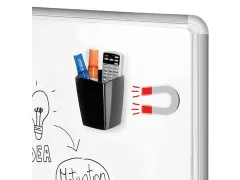 magnetisch pennenbakje Greenspirit, zwart