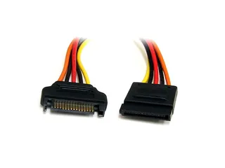 30cm 15-pins SATA Verlengkabel Voeding - 1