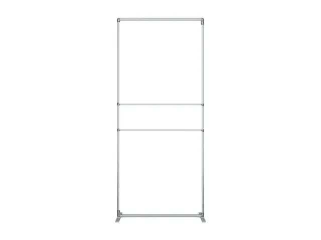 FlexFrame Modulair systeem beurswand 100x230cm Zilver frame