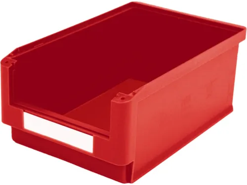 Zichtbakken Hxbxd 200x313x500/450mm Pp Rood