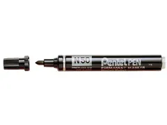 Viltstift Pentel N50 rond zwart 1.5-3mm