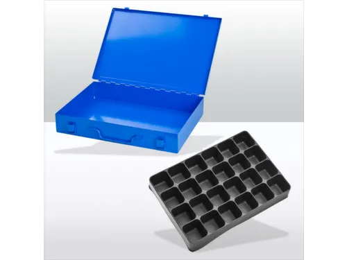assortimentskoffer,HxBxD 50x335x240mm,24vakken