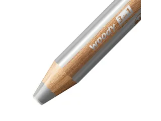 Kleurpotloden STABILO 880 woody 3 in 1 multitalent zilver - 2