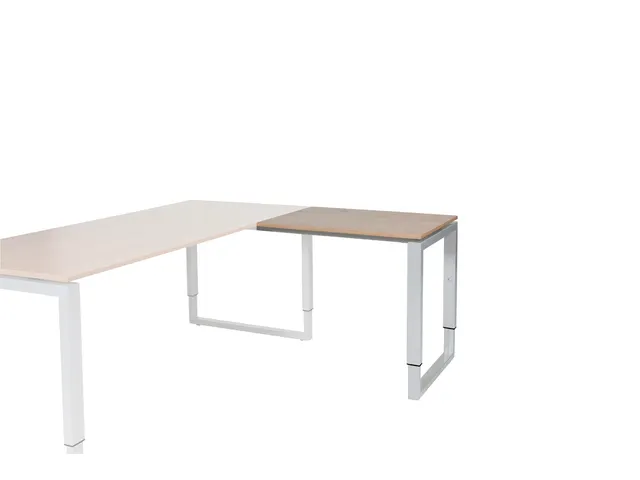 Domino Plus Aanbouw Hoogte Verstelbaar 800x600mm Hav/Kers 25mm Alu