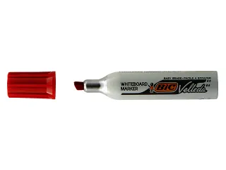 Whiteboardmarker Bic Velleda 1781 schuin large rood - 3