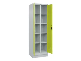 wasgoedverdeelkast,HxBxD 1950x600x500mm,vak B 300mm,cilinderslot - 2