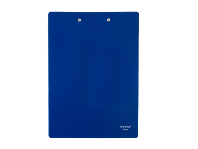 klembord A4 blauw met sterke klem