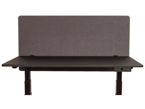 geluidabsorberende tafelscheidingswand,HxBxD 600x1600x20mm,wand PET