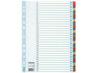 Luxe Mylar Index Tabblad Karton A4 1-31 31-delig