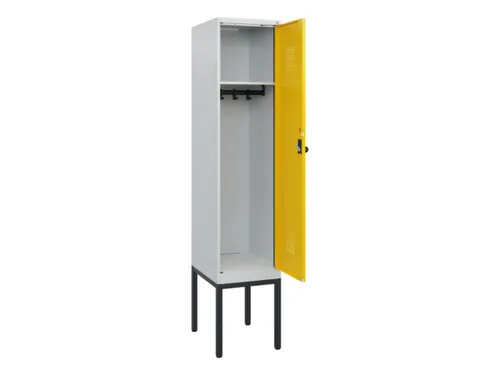 schoollocker,HxBxD 1950x400x500mm,1vak,vak B 400mm,draaigrendel