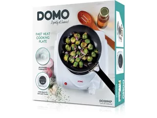 Domo Kookplaat Elektrisch 1 Pit 6 Standen 18,5 cm 1500W - 12