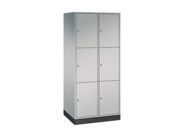 armoire multicases grand volume,HxlxP 1950x820x600mm,2x3compartiments