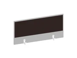 baliepaneel v. bureau aanbouw achter MP-lichtgrijs BN2036-bruin 1000mm