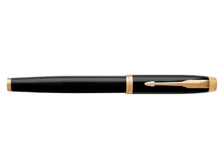 Vulpen Parker IM Black Lacquer GT Finish Fijn Blauwe inkt - 9