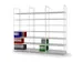 rayonnage pour classeurs,rayonnage suivant,HxlxP 2550x750x600mm