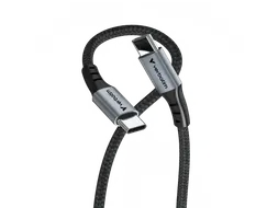 S+C Usb-C/Usb-C Kabel zwart 100W 31846 480Mbps 1.20m